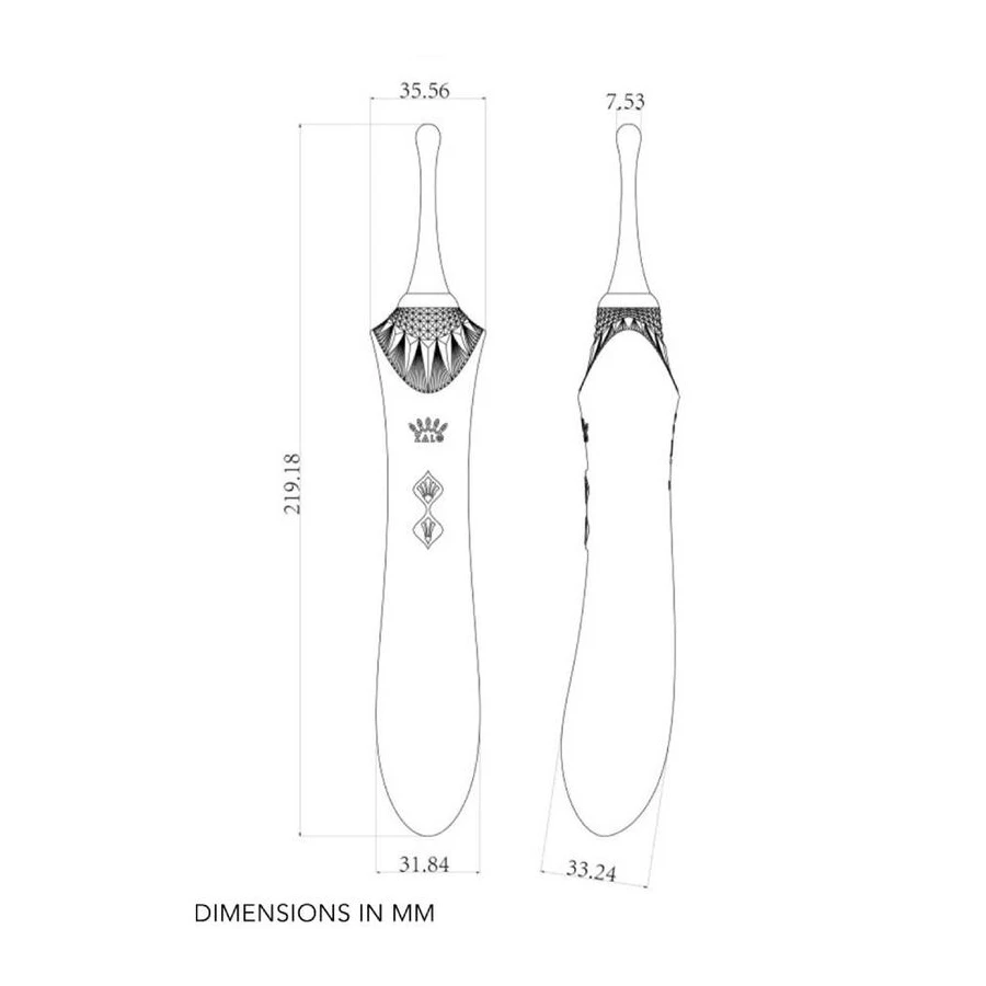 ZALO - BESS 2 CLITORAL MASSAGER LILLA